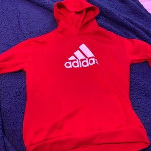 Red adidas XL in boys